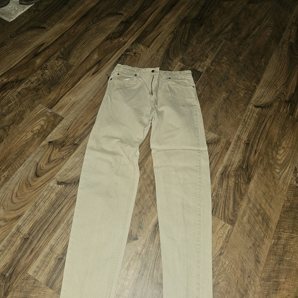 Levi's 550 Tan Straight-Leg Men's Jeans